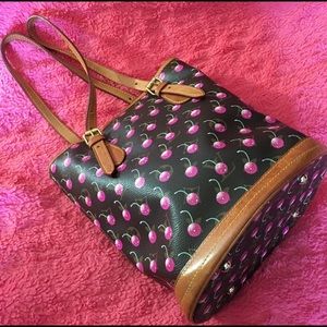 Cute cherry bucket purse!